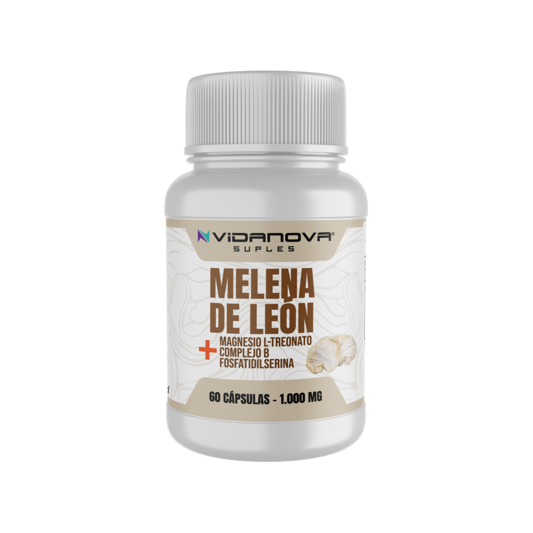 Melena de León Fortificada Cápsulas veganas 1000mg