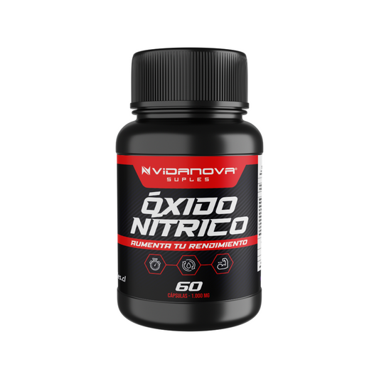 Óxido Nítrico 60 cápsulas 1000mg